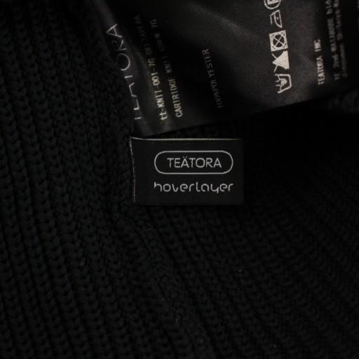 テアトラ TEATORA CARTRIDDGE KNIT CREW 7G ニット セーター 長袖 1 黒