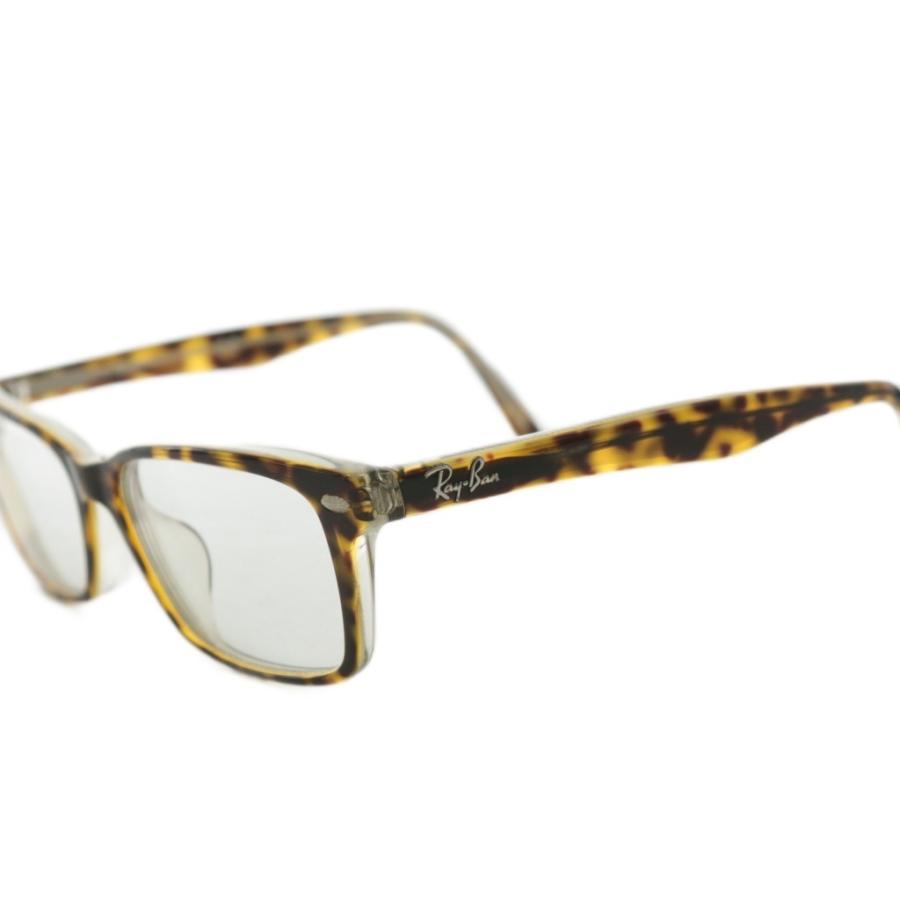 レイバン RAY BAN メガネ 眼鏡 べっ甲柄 55□16 145 茶 ブラウン 5378D