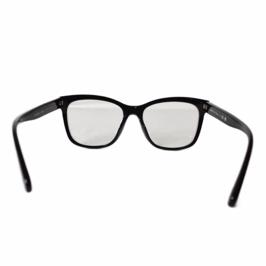 CHANEL シャネル メガネ スクエア セルフレーム アイウェア ココマーク