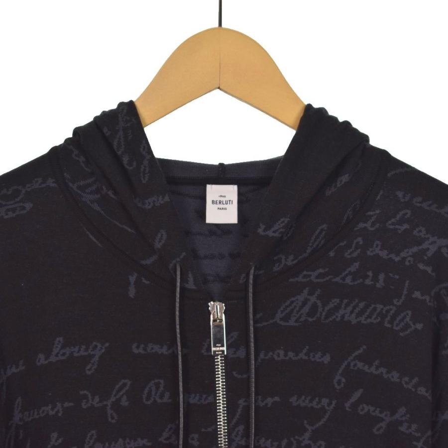 ベルルッティ Berluti カリグラフィ ニット パーカー フーディー