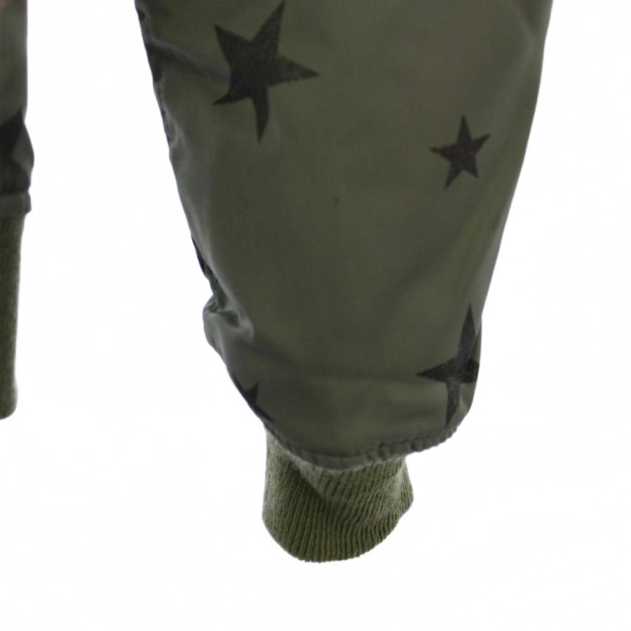 キャリー CALEE ALLOVER STAR PATTERN MA-1 ブルゾン ジャケット