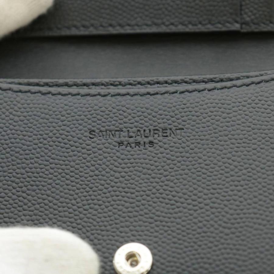 サンローラン パリ SAINT LAURENT PARIS カードケース 名刺入れ ロゴ