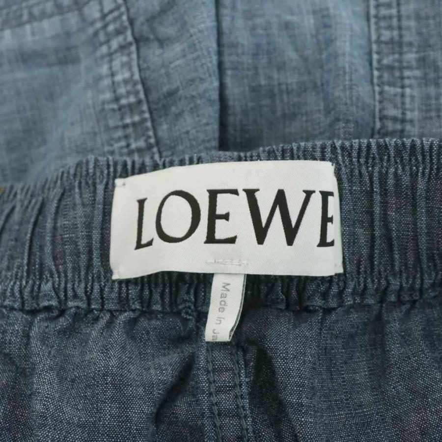 LOEWE（ロエベ） ショートパンツ ハーフパンツ コットン L 紺 ネイビー