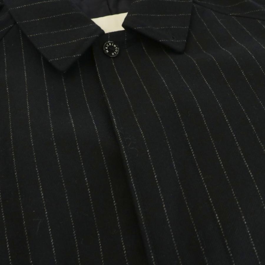 マッキントッシュ MACKINTOSH ストライプコート ステンカラーコート