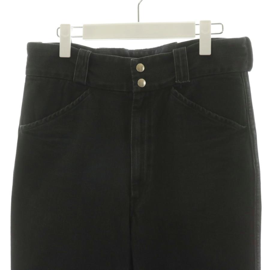 コモリ COMOLI 22SS コットンツイルパンツ ライダーパンツ デニム