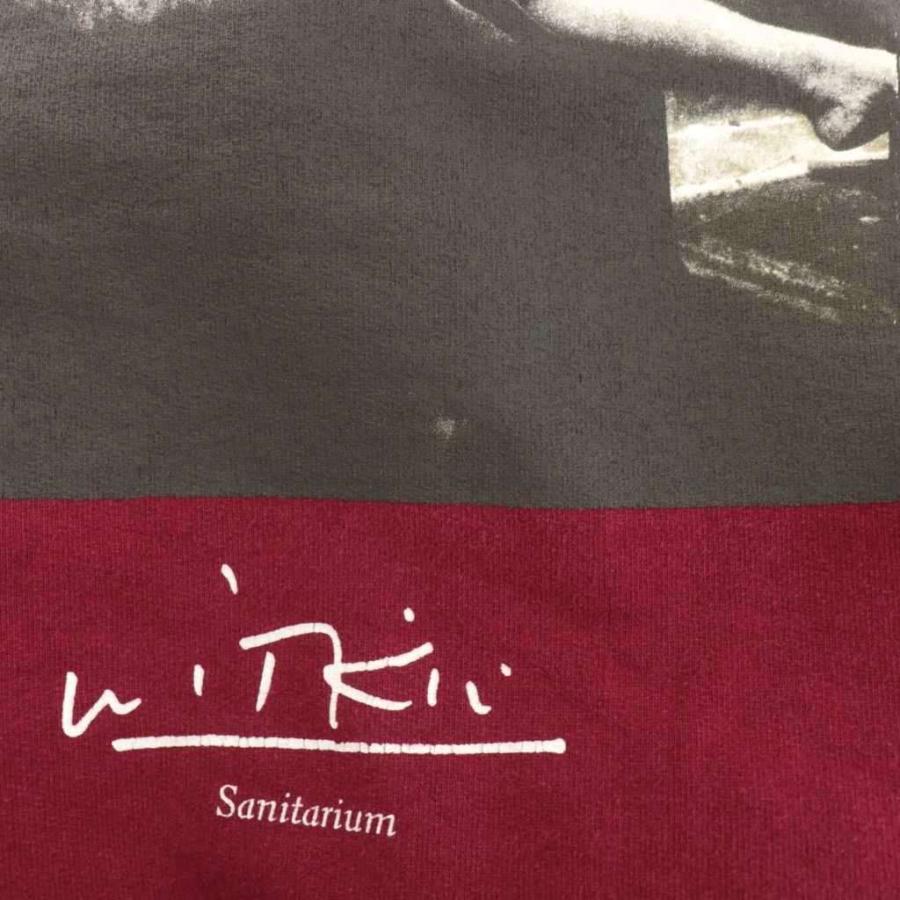 【中古】シュプリーム SUPREME Joel-Peter Witkin パーカー プルオーバー ロゴ プリント M 赤 レッド Supreme（シュプリーム） SUPREME Joel-Peter Witkin パーカー プル