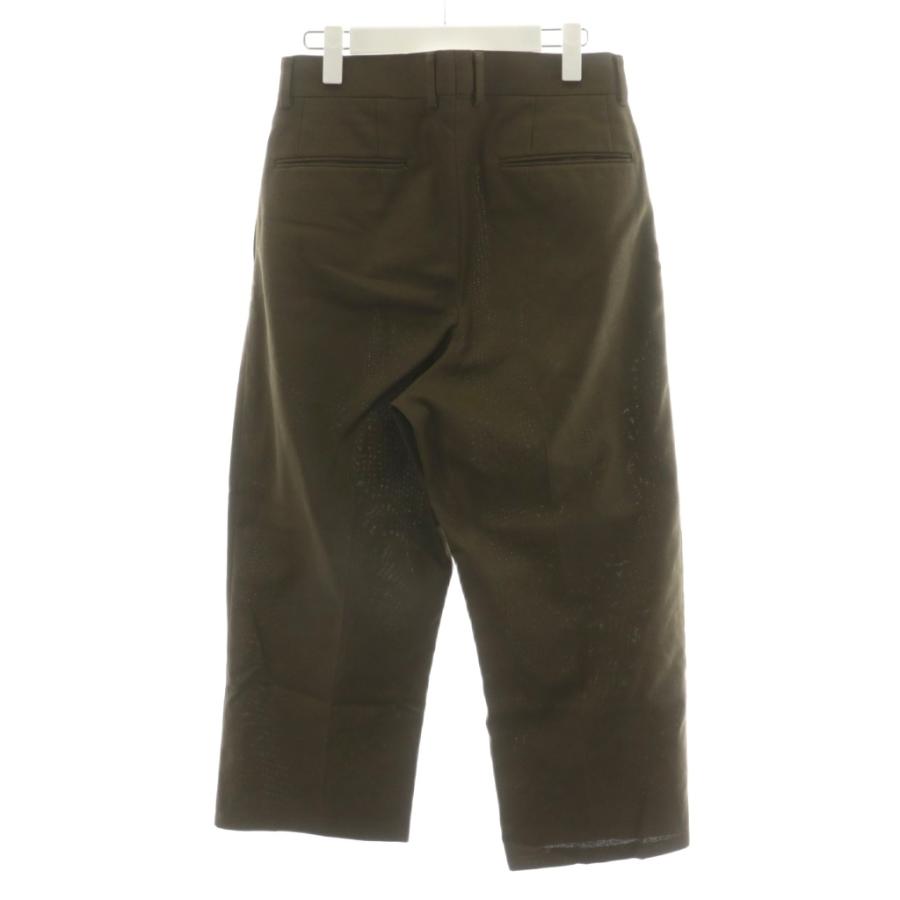 ニート NEAT パンツ スラックス タック 42 カーキ /AN28 ☆AA☆ メンズ