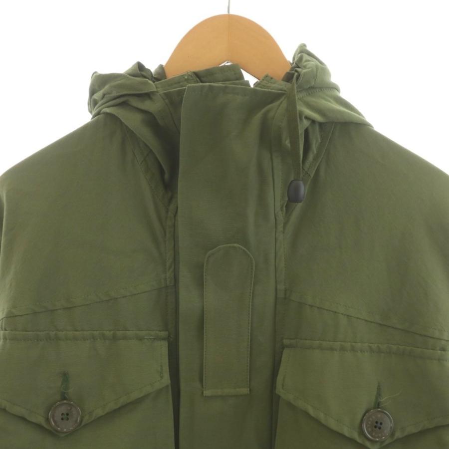 ダブルタップス WTAPS PARASMOCK ミリタリージャケット ロゴ フード