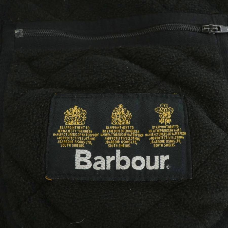 バブアー Barbour キルティングジャケット ロゴ ナイロン アウター XS