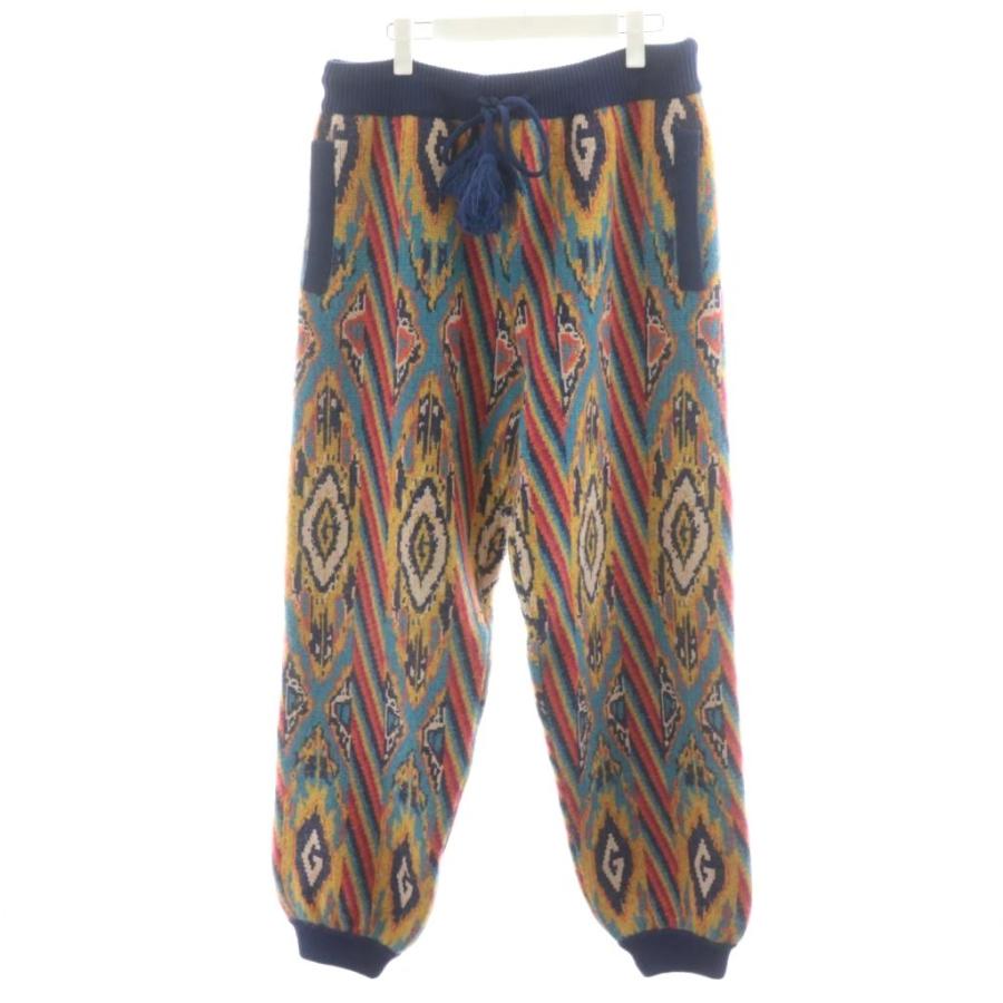 GUCCI（グッチ） GUCCI Tepered Jacquard Knit ニットスウェットパンツ