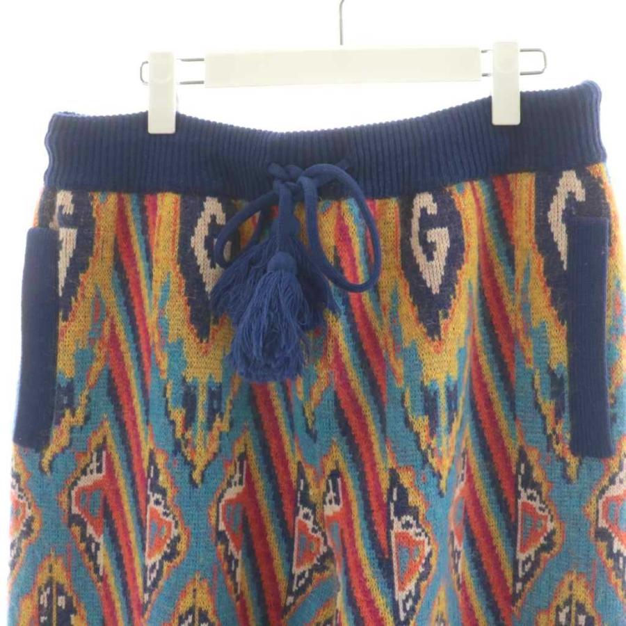 GUCCI（グッチ） GUCCI Tepered Jacquard Knit ニットスウェットパンツ