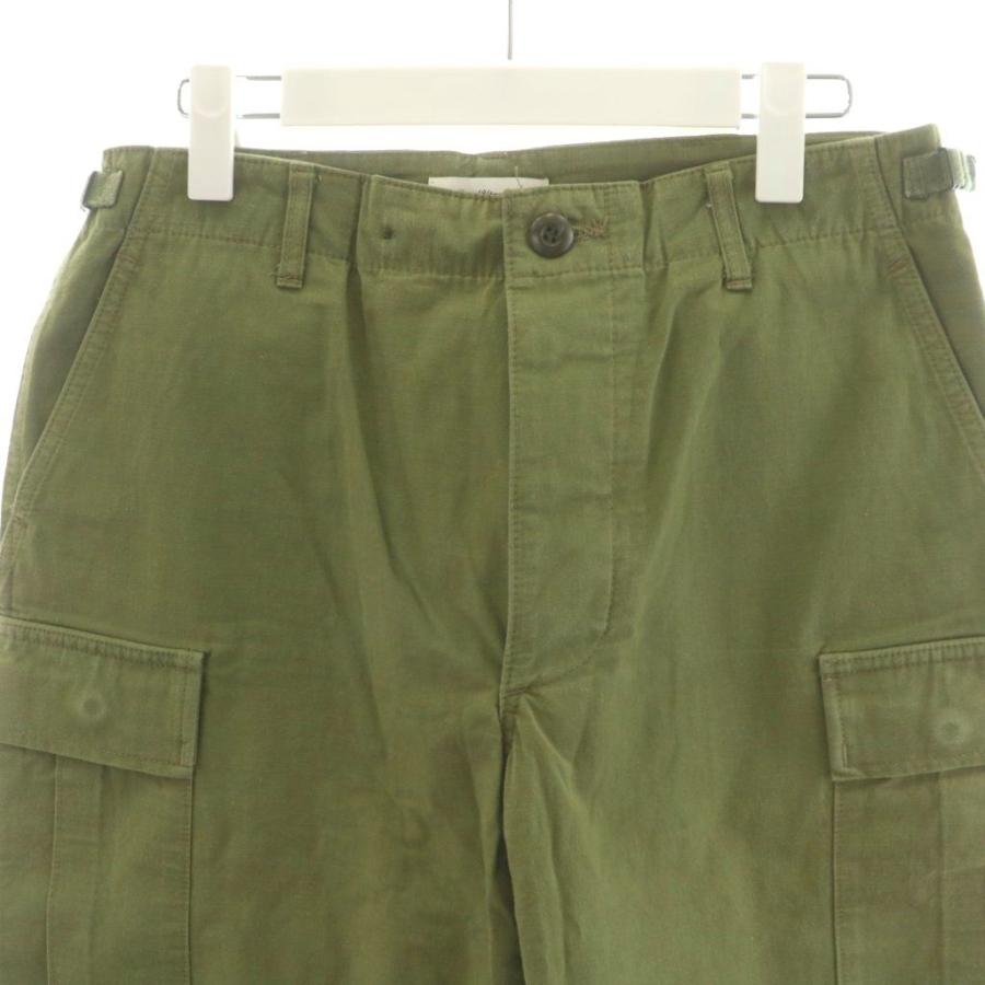 ダブルタップス WTAPS カーゴパンツ ボタンフライ コットン 1 カーキ