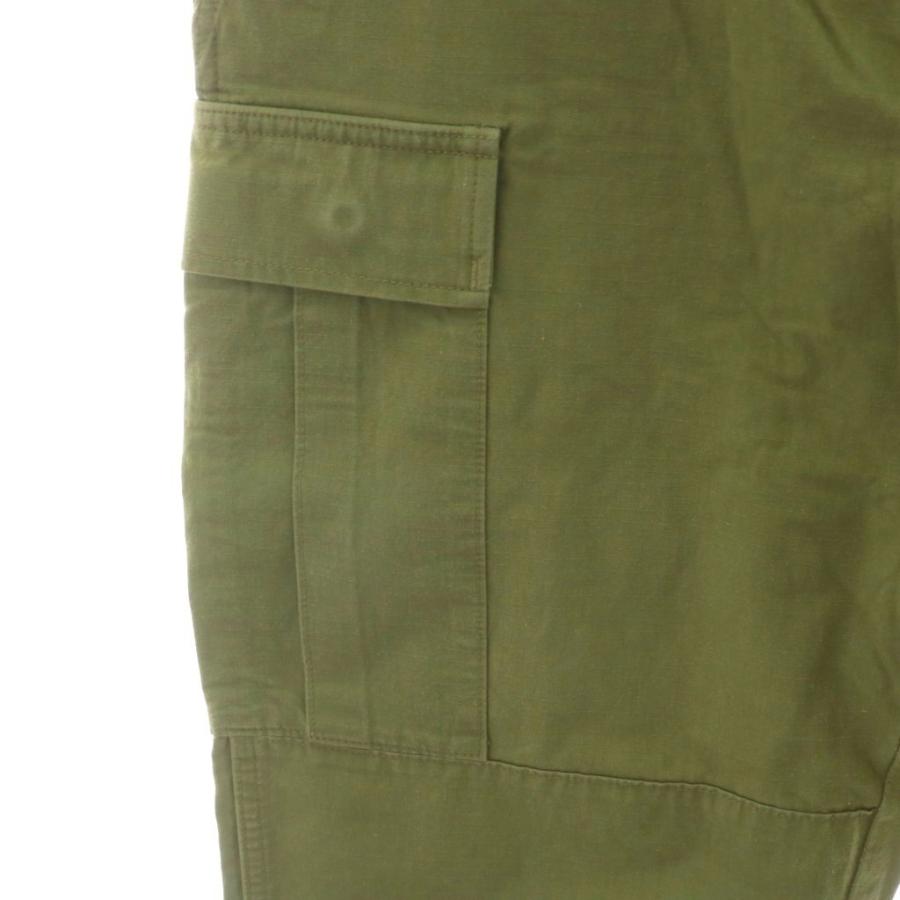 ダブルタップス WTAPS カーゴパンツ ボタンフライ コットン 1 カーキ