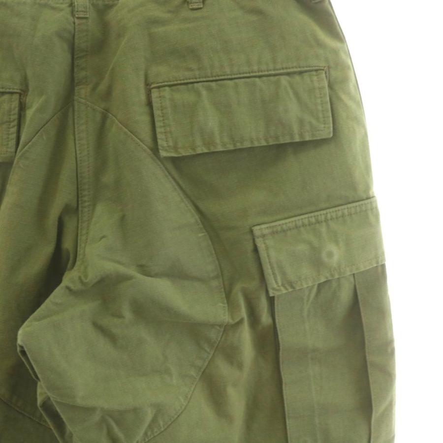 ダブルタップス WTAPS カーゴパンツ ボタンフライ コットン 1 カーキ