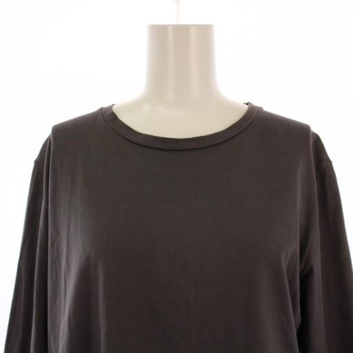 エイトン ATON カットソー 長袖 クルーネック 02 グレー KK.AG.KW.0802