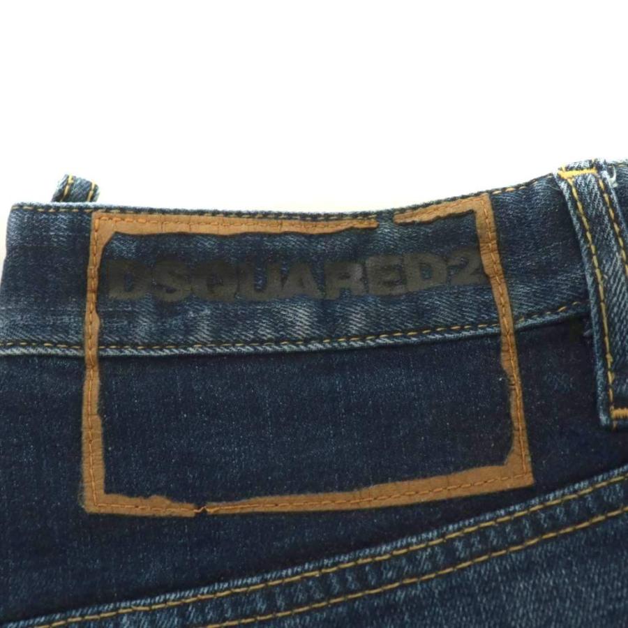 DSQUARED2（ディースクエアード） Paint Denim Shorts ショートパンツ