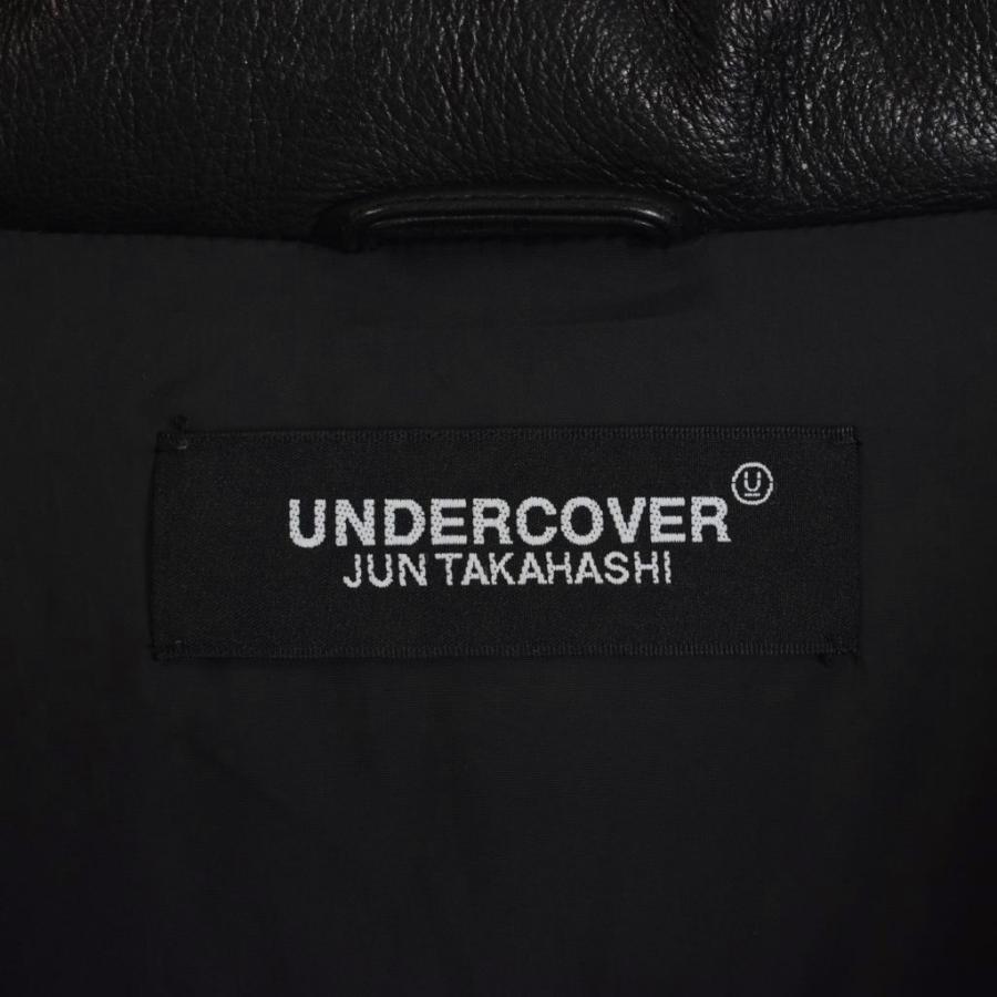 アンダーカバー フラグメント 30th Anniversary Leather sleeve down