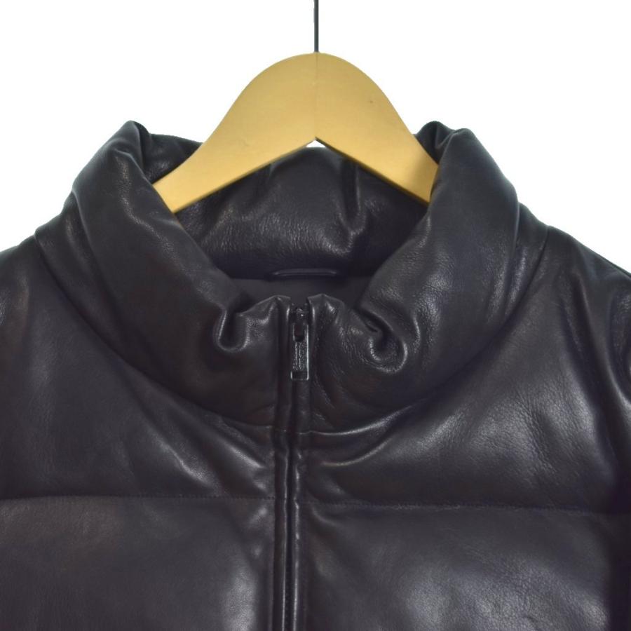 アンダーカバー フラグメント 30th Anniversary Leather sleeve down