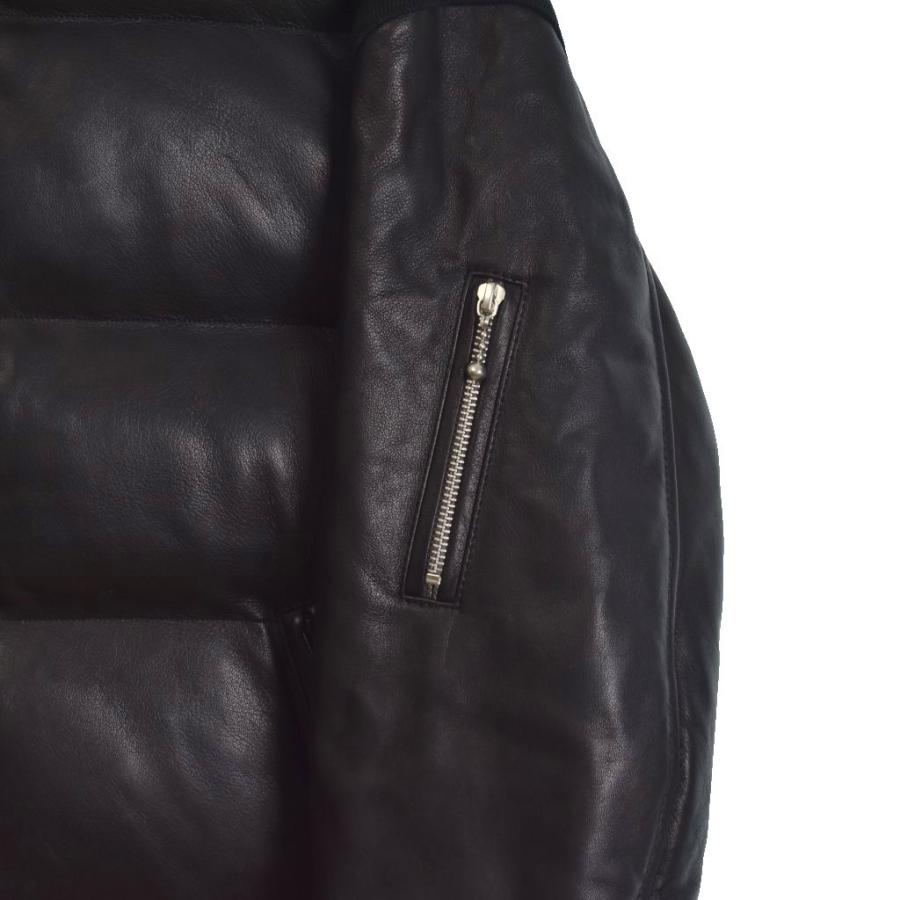 アンダーカバー フラグメント 30th Anniversary Leather sleeve down