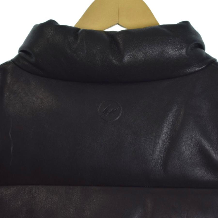 アンダーカバー フラグメント 30th Anniversary Leather sleeve down