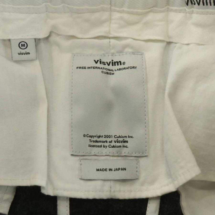 ビズビム VISVIM パンツ スラックス ウール M グレー VS0001449 /AN59