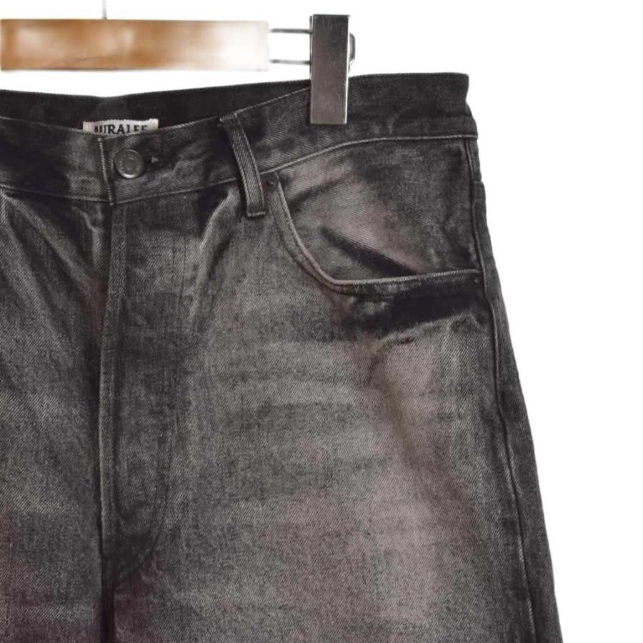 AURALEE オーラリー　ワイドデニム　FADED BLACK DENIM 3 AURALEE オーラリーワイドデニムFADED BLACK DENIM 3