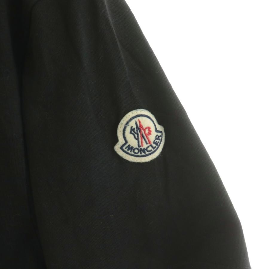 MONCLER（モンクレール） MONCLER Tシャツ カットソー 半袖 ロゴ M 黒