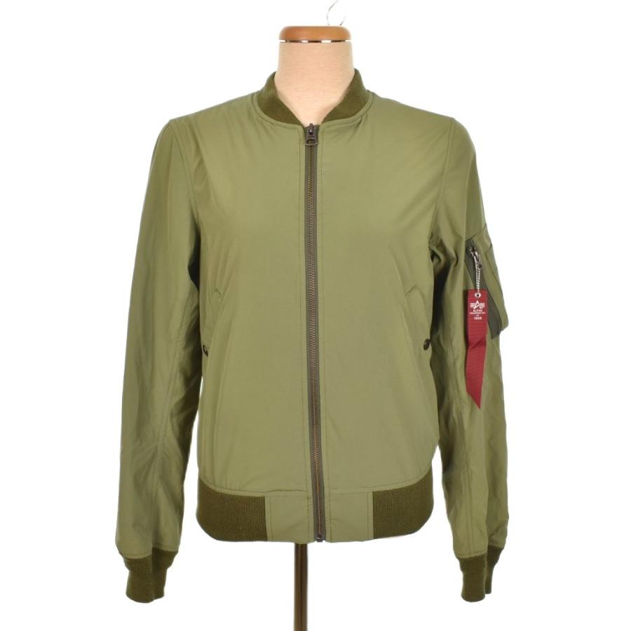 ALPHA アルファ MA-1 フライトジャケット メンズ L Y2K カーキ アルファ ALPHA フライトジャケット MA-1 M 緑 グリーン カーキ TA1225