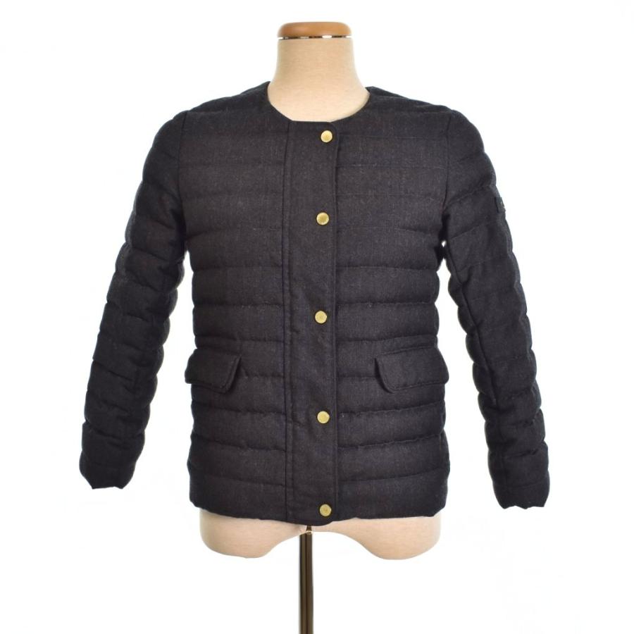 タトラス TATRAS ノーカラーダウンジャケット 1 グレー LTA18A4648