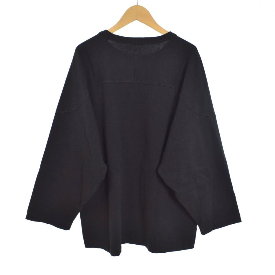 トップス コモリ COMOLI 23SS フットボールTシャツ 1 X01-05005