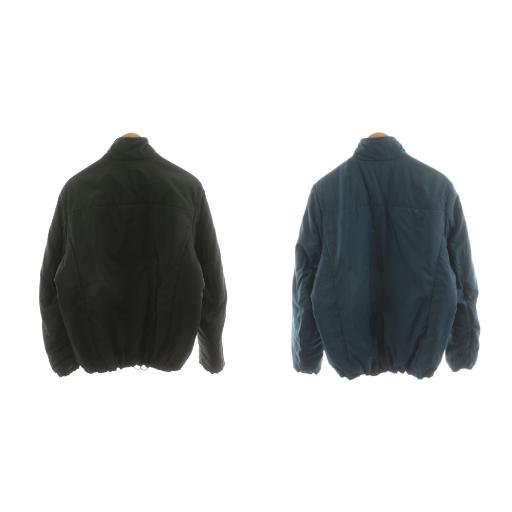 正規品 元値19万 プラダ 三角プレート トライアングルロゴ ブルゾン PRADA（プラダ） PRADA 23AW トライアングルプレート 三角ロゴ