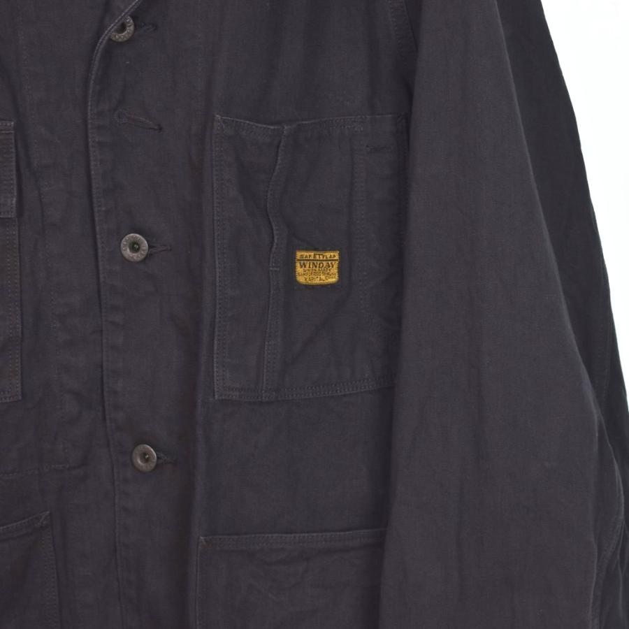 【中古】キャピタル kapital 10oz Denim Cactus Coverall Jacket デニム カバーオール ジャケット M 黒 K2503LJ090 キャピタル kapital 10oz Denim Cactus Coverall Jacket デニム