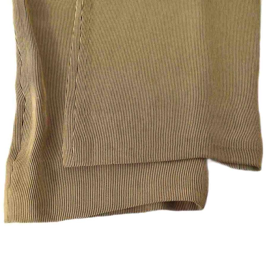 【中古】グッチ GUCCI セットアップ スーツ ジャケット パンツ ストライプ 40 ベージュ レディース GUCCI（グッチ） セットアップ スーツ ジャケット パンツ ストライプ