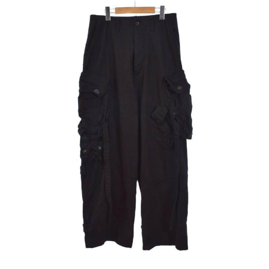 ユリウス ガスマスク カーゴパンツ ダメージアリ JULIUS ユリウス 23AW GAS MASK CARGO PANTS ガスマスク カーゴパンツ