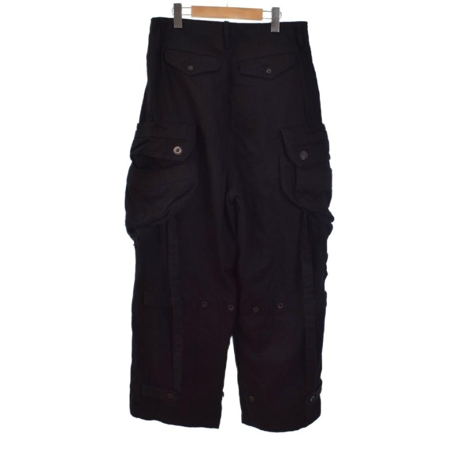ユリウス JULIUS Gasmask Cargo Pants ガスマスクカーゴパンツ 2 黒