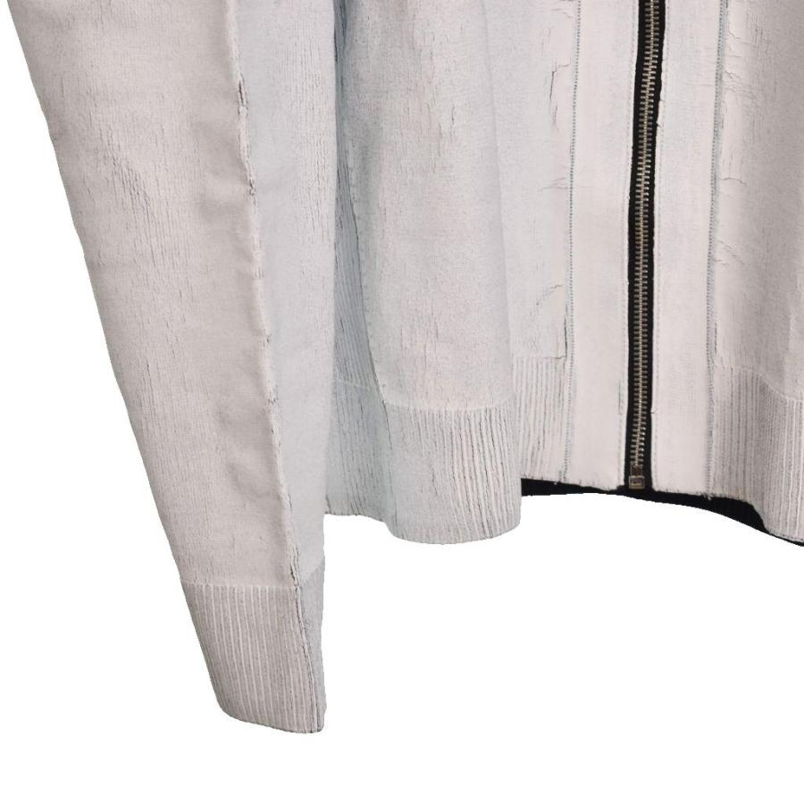 【中古】ディーゼル DIESEL 24AWK-DIRTONE ジャケット ブルゾン ジップアップ S ライトグレー 0WFBV メンズ DIESEL（ディーゼル） DIESEL 24AWK-DIRTONE ジャケット ブルゾン