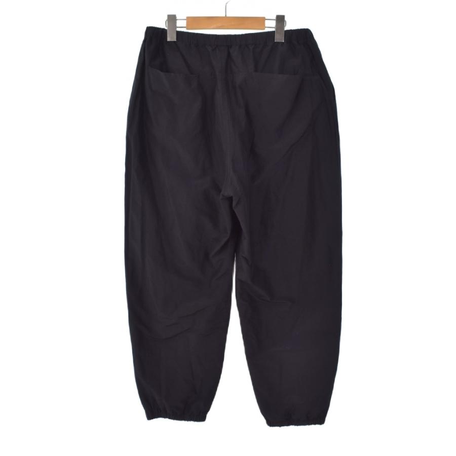 コモリ COMOLI 22SS ナイロンコットン裏毛 ワイドトラックパンツ