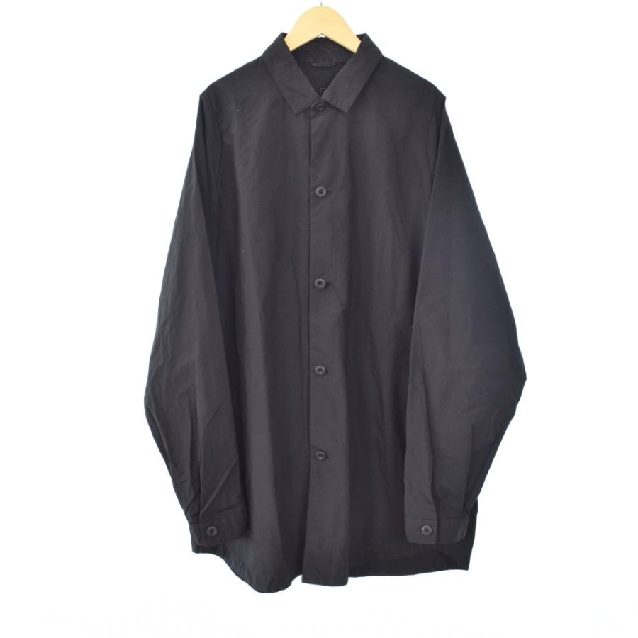 【中古】テアトラ TEATORA CARTRIDGE SHIRT PACKABLE シャツ 長袖 5 黒 ブラック TT-SHT-P メンズ テアトラ TEATORA CARTRIDGE SHIRT PACKABLE シャツ 長袖 5 黒