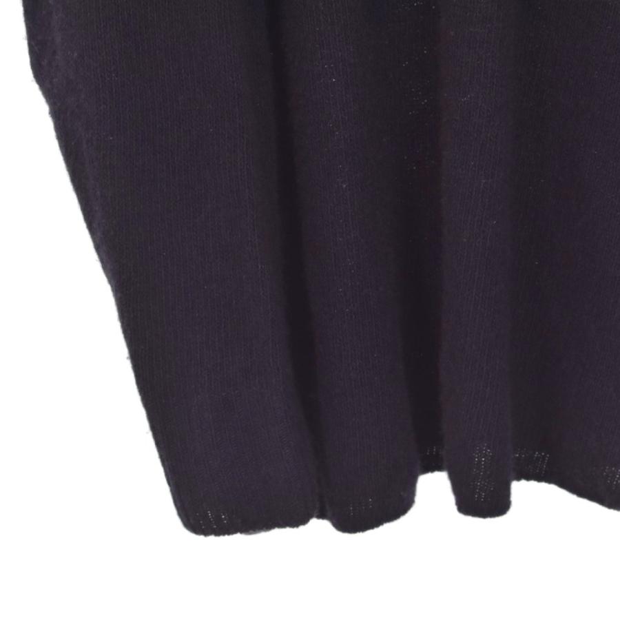 コモリ COMOLI 22AW カシミヤ Vネック ニット セーター 長袖 3 紺