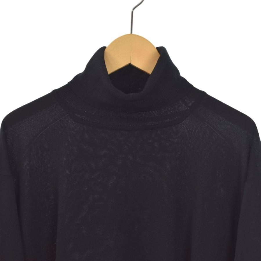 テアトラ TEATORA CARTRIDGE KNIT TURTLE 18G ニット セーター 長袖