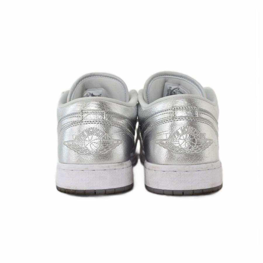 NIKE（ナイキ） NIKE Women's Air Jordan 1 Low SE Metallic Silver