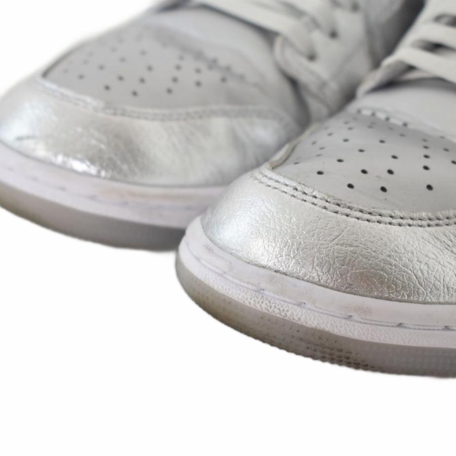 NIKE（ナイキ） NIKE Women's Air Jordan 1 Low SE Metallic Silver