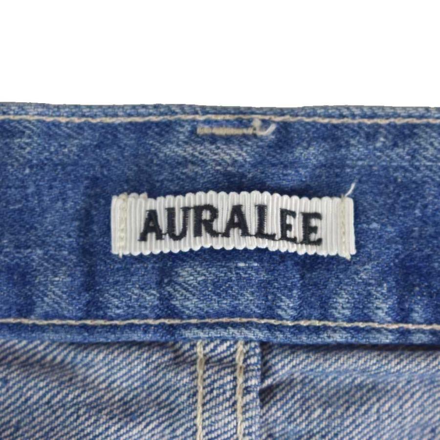 オーラリー AURALEE 25SS SELVEDGE FADED LIGHT DENIM PANTS ライト