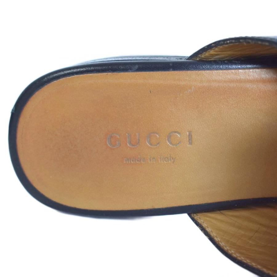 GUCCI（グッチ） プリンスタウン ホースビット ミュール ローファー 36