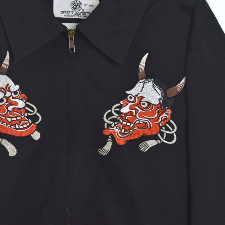 LFYT × THREE TIDES TATTOO ICHIBAY HANNYA JACKET ワークジャケット