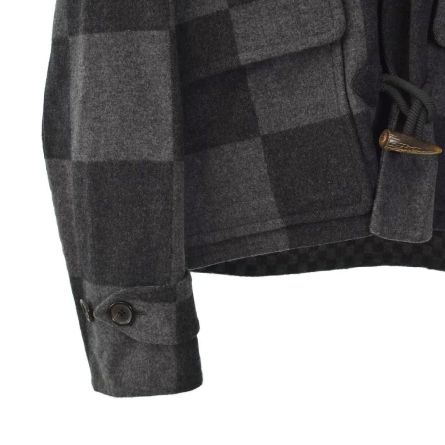 希少サイズ 54 ルイヴィトン ×NIGO ジャイアントダミエ　ダッフルコート ルイ・ヴィトン(LOUIS VUITTON)ルイ・ヴィトン LOUIS VUITTON × NIGO