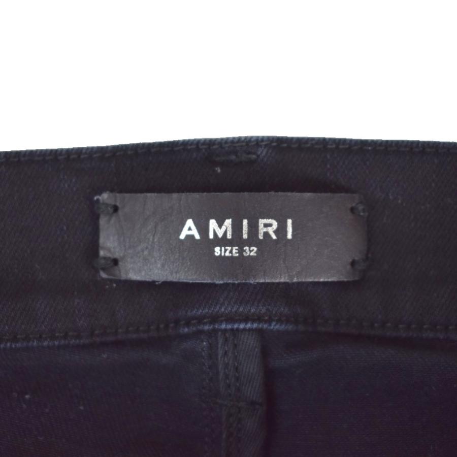 アミリ AMIRI MX1 クリスタル ダメージ加工 ストレッチスキニー デニム