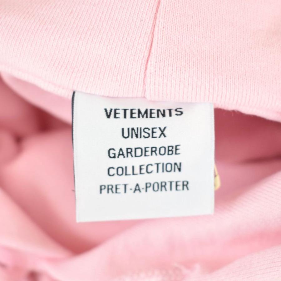 ヴェトモン インサイドアウト ロゴ プルオーバー パーカー UA53HD280P ヴェトモン ベトモン VETEMENTS インサイドアウト ロゴ刺? プル