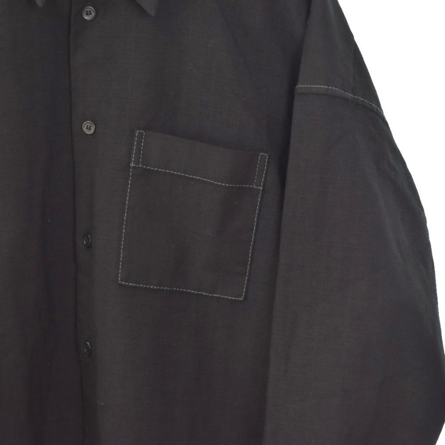 MARNI（マルニ） MARNI 20SS トロピカルウール シャツ 長袖 46 黒