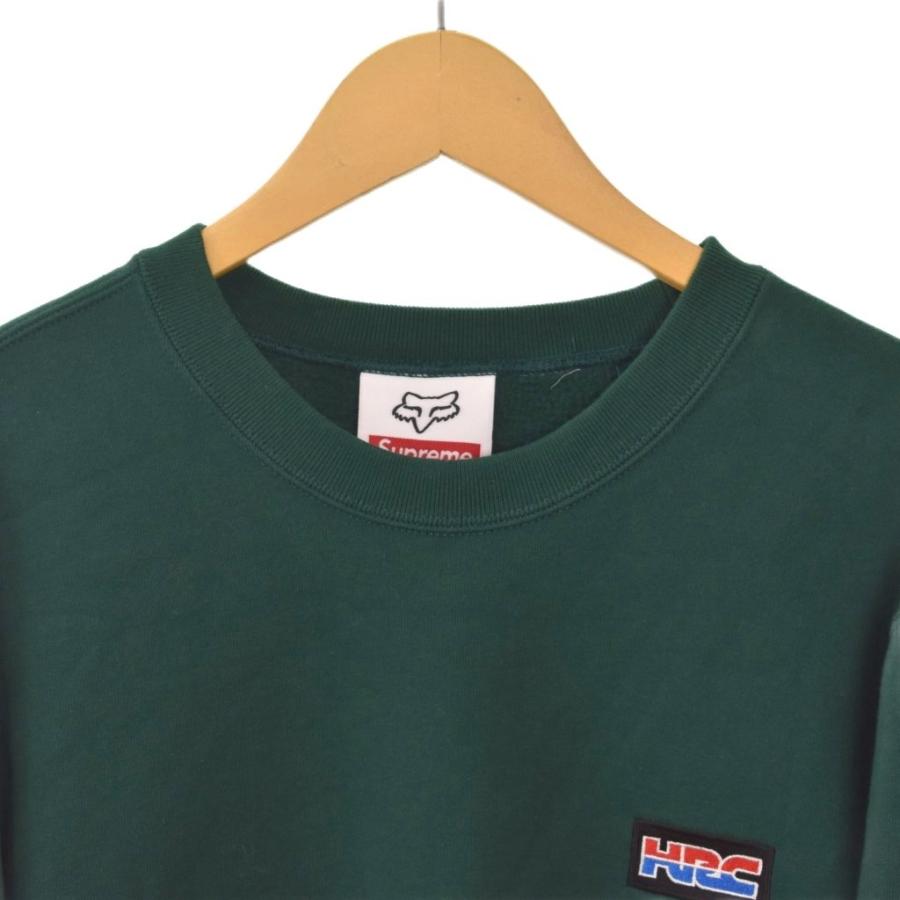 Supreme トレーナー XL 緑色 ロゴ入り 2023fw Supreme シュプリーム 23AW Nyc Crewneck ニューヨーク クルーネック